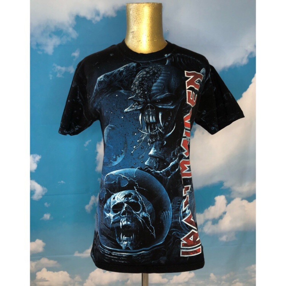 Double sided Iron Maiden tee